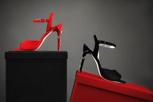 Photographer ecommerce in Denmark for luxury woman shoes campaign