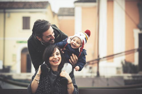 Modern family photographer in Copenhagen