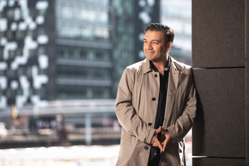 Actor portrait outdoor for casting in Copenhagen, Denmark