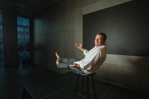 Photographer for actor portrait in Copenhagen